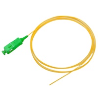 Kabel Patch Fiber Optik NX Customized Sc/apc Singlemode Sm 652d 1m 0.9mm 9/125 Simplex Lszh Poe/gsm/gprs Fiber Pigtail