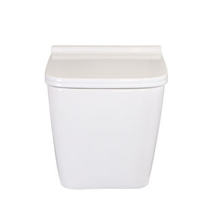 โถสุขภัณฑ์แบบแขวนผนัง ติดตั้งบนผนัง พร้อมถังเก็บน้ำแบบซ่อน โถสุขภัณฑ์เซรามิคทรงสี่เหลี่ยม สำหรับบ้านพั<span class=keywords><strong>ก</strong></span>อาศัย ห้องน้ำในวิลล่า - Product Image 2