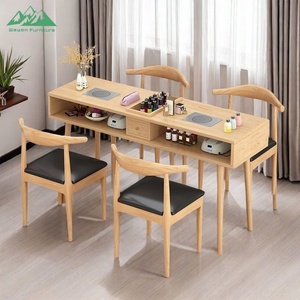 Mesa <span class=keywords><strong>de</strong></span> Manicura Profesional con Cajones <span class=keywords><strong>de</strong></span> Almacenamiento para Salón <span class=keywords><strong>de</strong></span> Belleza <span class=keywords><strong>y</strong></span> Estación <span class=keywords><strong>de</strong></span> Manicura - Product Image 4