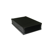 Fabrika doğrudan alüminyum Mini PC bağlantı kutusu tüm vücut ekstrüde Amulimum Inverter muhafaza elektronik enstrüman Metal güç