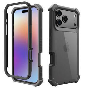 Coque de téléphone antichoc transparente 360 pour <span class=keywords><strong>iPhone</strong></span> 18 17 16 15 <span class=keywords><strong>14</strong></span> 13 12 11 <span class=keywords><strong>Pro</strong></span> <span class=keywords><strong>Max</strong></span> Plus - Product Image 5