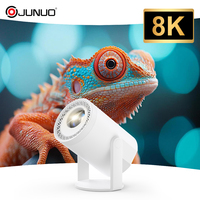 TURN1 200 lumens ANSI, design à courte focale, prend en charge la résolution 8K, interface multilingue, corps compact et léger