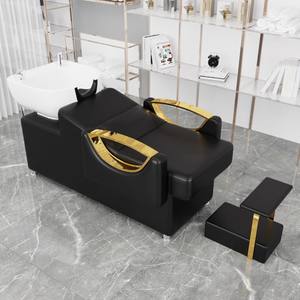 Günstige Friseursalon Kopf Therapie Haar Liege <span class=keywords><strong>Massage</strong></span> Shampoo Bett Salon Shampoo Stuhl Bett Mit Salon Waschbecken - Product Image 2