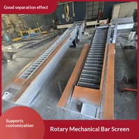 Machine à grattage mécanique rotative en acier inoxydable avec dents de râteau en nylon, équipement de séparation solide-liquide à circulation automatique