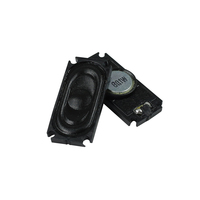 Haut-parleurs passifs miniatures en plastique certifiés ISO9001, 1W, 35*16mm, avec code d'erreur, pour ordinateur portable et téléphone mobile en extérieur