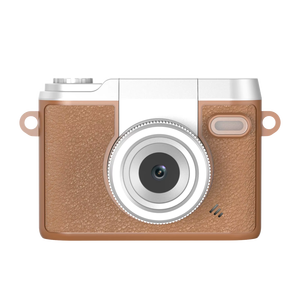 Petit appareil photo numérique vintage FHD 1080P avec écran couleur de 1,47 pouce, capteur CMOS, enregistrement <span class=keywords><strong>flash</strong></span>, appareil photo compact - Product Image 1