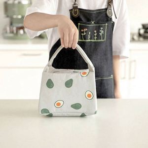 Bolsa Térmica para Alimentos con Estampado de Frutas de Dibujos Animados, de Poliéster Aislante, Impermeable, Ecológica, con Cierre de Cremallera, para Estudiantes, Lonchera Escolar - Product Image 3