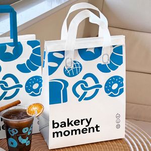Bolsas de Papel Kraft Ecológicas de Doble Pared Personalizadas con Logotipos Impresos para Comida para Llevar de Cafeterías - Product Image 6