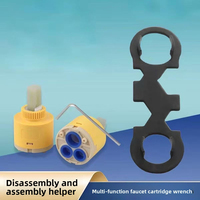 Clé pour robinet de douche de salle de bain, écrou de tuyau, valve, aérateurs, outils de pose, accessoires de réparation domestique