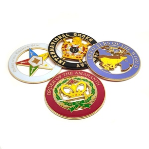 Emblème de voiture Song of Solomon 3'' personnalisé, badge maçonnique, club de motards, emblème maçonnique pour voiture - Product Image 5