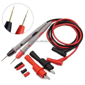 20A Probe Test Lead+Alloy Clips Clamp Cable Wire Test For Multi Meter Tester Digital Multimeter