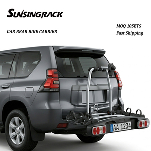 <span class=keywords><strong>Porte</strong></span>-vélos universel SUNSING <span class=keywords><strong>4x4</strong></span> en aluminium et acier robuste à fixer sur le toit de la voiture pour 3 vélos, vélos de montagne, vélos électriques, voyages - Product Image 1