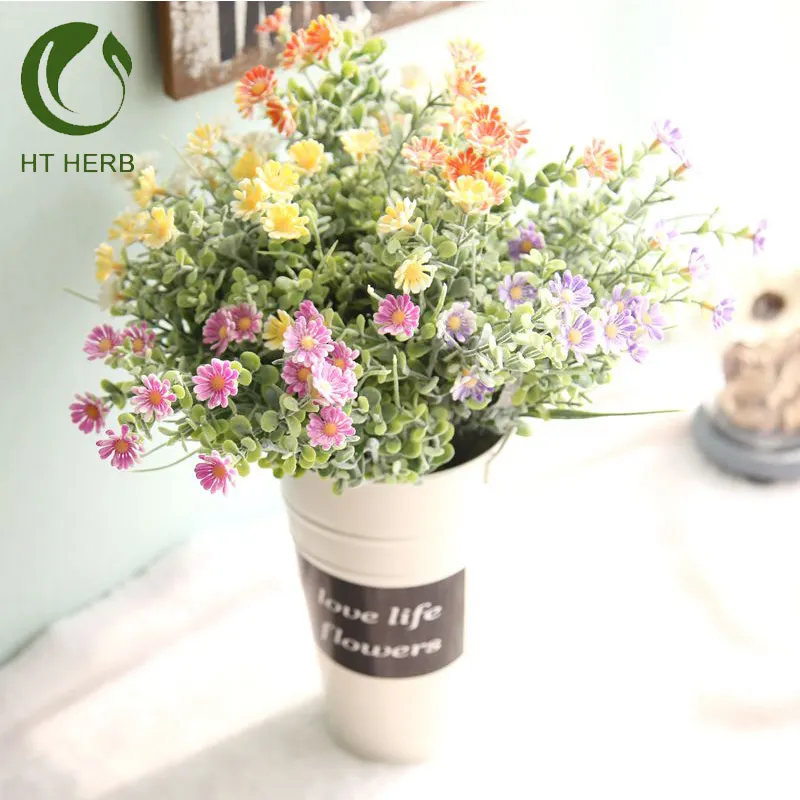 Free samples New style flower artificial flower daisy artificial for home decoration