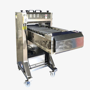 Cortador de cabeza de pescado pequeño de aluminio compacto de procesamiento de sardina eficiente - Product Image 2