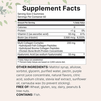 Gummies de collagène OEM pour cheveux, peau et ongles – Compléments anti-âge et éclaircissants pour adultes – Vitamines sous forme de gommes