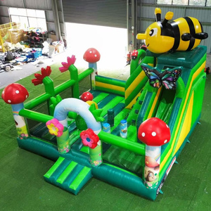 Castillo Inflable Country Farm <span class=keywords><strong>para</strong></span> Niños, <span class=keywords><strong>Casa</strong></span> <span class=keywords><strong>de</strong></span> Brinco Inflable, Springkasteel, Tobogán Inflable - Product Image 2