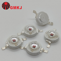 GMKJ 1W 3W Merah Hijau Biru Kuning Amber Oranye HPL Dioda Chip LED Emitter Daya Tinggi