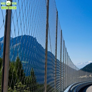 Linh hoạt 40*40 mét dây thép không gỉ dây lưới x-có xu hướng ferrule Cáp lưới cho Zoo/chim/Aviary Net - Product Image 4