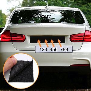 Factory-Direct Removable License Plate <b>Holder</b> Kit with Strong-Grip Hook & Loop Adhesive Pads for Vehicle Flexibility - Product Image 2