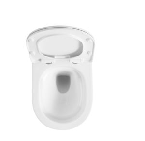 Inodoro <span class=keywords><strong>de</strong></span> Cerámica Suspendido en Pared, con Descarga <span class=keywords><strong>de</strong></span> Tornado <span class=keywords><strong>de</strong></span> <span class=keywords><strong>Concreto</strong></span> Profundo y Fácil Limpieza, para Proyectos Hoteleros, Gran Venta - Product Image 6
