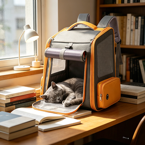 Dog <b>Cat</b> <b>Carrier</b> <b>Backpack</b> for Travel & Hiking, Breathable and Popular Pet Travel <b>Backpack</b> - Product Image 5