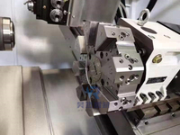 Tour à lit incliné robuste de haute qualité TCK40 TCK56 TCK50 GSK CNC pour fraisage, perçage, tournage avec tourelle mobile