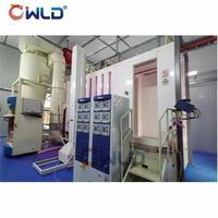 Machine de revêtement en poudre électrostatique/ligne de peinture/ligne de production ligne de revêtement en poudre