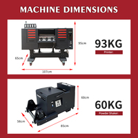 Imprimante DTF A3, imprimante DTF à encre blanche, machine d'impression par transfert thermique, imprimante pour vêtements, DTF numérique A3 JESI PD380