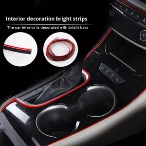 Strisce Decorative cromate luminose del cruscotto <span class=keywords><strong>per</strong></span> la modifica della Console centrale della porta <span class=keywords><strong>per</strong></span> auto fornisce accessori interni - Product Image 4