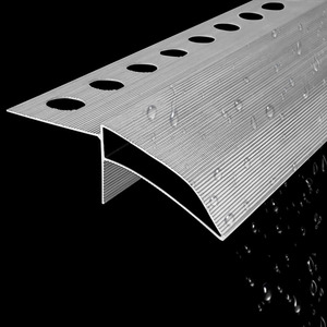 Échantillon gratuit <span class=keywords><strong>de</strong></span> gouttière en aluminium imperméable pour mur extérieur, rainure pour l'eau, pour cour, villa, mur extérieur - Product Image 4
