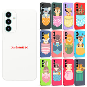 2025 luxe personnalisé DesignerBack Cover Package coque en silicone TPU pour <span class=keywords><strong>Samsung</strong></span> <span class=keywords><strong>Galaxy</strong></span> A16 étui dessin coloré - Product Image 1