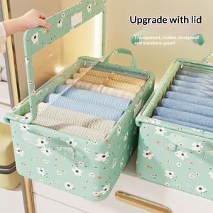 Boîte de rangement pliable pour pantalons en tissu Oxford - Organisateur de vêtements pour la maison, écologique, imperméable, avec une capacité de 25 L - Product Image 2