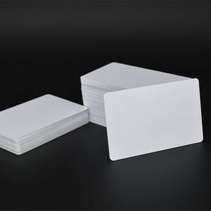 Top vente 13.56MHz PVC IC carte de visite intelligente 0.9mm épaisseur <span class=keywords><strong>NFC</strong></span> carte UID en plastique blanc pour le contrôle d'accès - Product Image 4