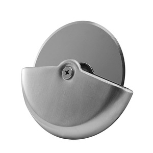 Couteau à pizza rond en acier inoxydable avec couvercle, accessoires de pâtisserie, <span class=keywords><strong>roulette</strong></span> à pâte, coupe-pâte à pizza - Product Image 1