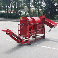 Cueilleur d'arachides Machine de cueillette d'arachides sèches et humides Batteuse d'arachides entièrement alimentée Outils de récolte de bonne qualité