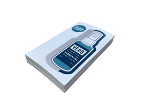Etiquetas Adhesivas Personalizadas con Aroma, Papel para Rascar y Oler, Tarjetas de 115x60mm con Laminado Mate para Manualidades y Velas - Product Image 3