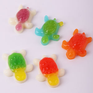 Fabricante Chino de <span class=keywords><strong>Dulces</strong></span> de Goma, Venta al por Mayor de Golosinas con Sabor a Frutas Mixtas, Gomitas Halal con Forma de Tortuga - Product Image 5