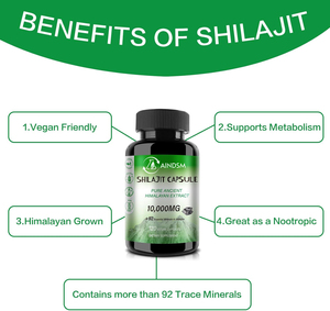 Cápsulas de Shilajit del Himalaya al por Mayor, las Mejores Cápsulas de Shilajit para Promover las Articulaciones y los Huesos, Cápsulas de Ashwagandha y Shilajit para Apoyar el Sistema Inmunitario - Product Image 4