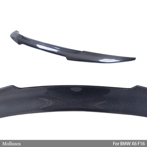 For F16/X6M F86 PSM Style Real Carbon Fiber Material <b>Rear</b> <b>Spoiler</b> Trunk Wing 2014-2019 - Product Image 4
