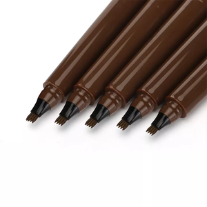 TikTok, superventas, lápiz <span class=keywords><strong>de</strong></span> cejas líquido <span class=keywords><strong>de</strong></span> 4 puntas, Kit <span class=keywords><strong>de</strong></span> pluma <span class=keywords><strong>de</strong></span> tatuaje impermeable, logotipo privado personalizado, relleno <span class=keywords><strong>de</strong></span> barba duradero 3D para hombres - Product Image 3