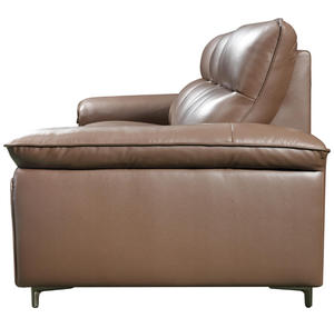 Hersteller 3-Sitzer Brauner Leder-Relaxsessel mit elektrischer Verstellung, Smart <span class=keywords><strong>Recliner</strong></span>, Elektrischer Sofasessel für Wohnzimmer, Hotels, Apartments - Product Image 5