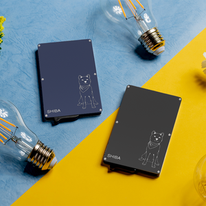 Custom Slim Aluminium Card Holder <b>Wallet</b> <b>RFID</b> <b>Blocking</b> Pop-Up Feature for Convenient Credit Card Use for Business Use - Product Image 5