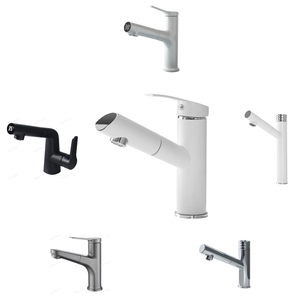Rubinetto Estraibile per <span class=keywords><strong>Bagno</strong></span> con Display Digitale LED, Miscelatore in Ottone - Product Image 1