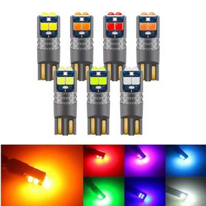 Ampoules LED T10 W5W Super Lumineuses pour Éclairage Intérieur Automobile 168 194, Ampoules de Positionnement Orange pour Voiture, Lampe de Lecture Intérieure, Lampe de Plafond, Lampe de Positionnement - Product Image 3