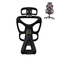 Ensemble complet de chaise de bureau robuste, accessoires de mobilier, cadre arrière, appui-tête, soutien lombaire, cadre de siège
