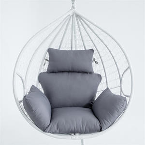 Vente en gros, très vendue, fauteuil œuf d'extérieur, meuble de jardin, patio, panier <span class=keywords><strong>suspendu</strong></span>, chaise balançoire en rotin pour adulte avec support - Product Image 1