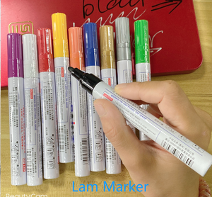 Marcador Permanente Impermeable para Uso en <span class=keywords><strong>Laboratorio</strong></span>, para Papel, Borrable, Multicolor, Personalizable - Product Image 4