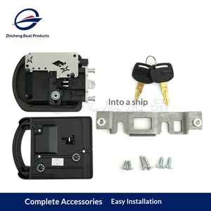 Serrure de <span class=keywords><strong>porte</strong></span> de <span class=keywords><strong>camping</strong></span>-<span class=keywords><strong>car</strong></span> de luxe léger en alliage de zinc, mécanique, pour panneau traversant intérieur/extérieur, vente en gros d'usine - Product Image 3