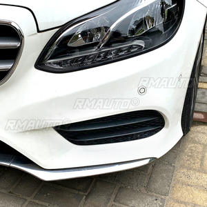 Para Mercedes Benz Clase E W212 AMG Line 2013-2015, Divisor Lateral Delantero, Alerón Tipo Cuchilla, Tuning, Accesorios para Auto - Product Image 3