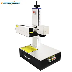 Name plate jewelry fiber laser engraving machine and cutting machine Pshinecnc